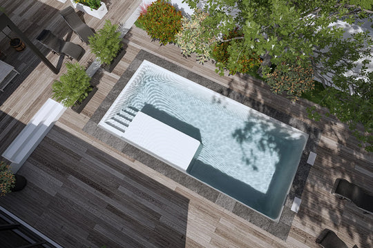 Glasfiberpool Avalon