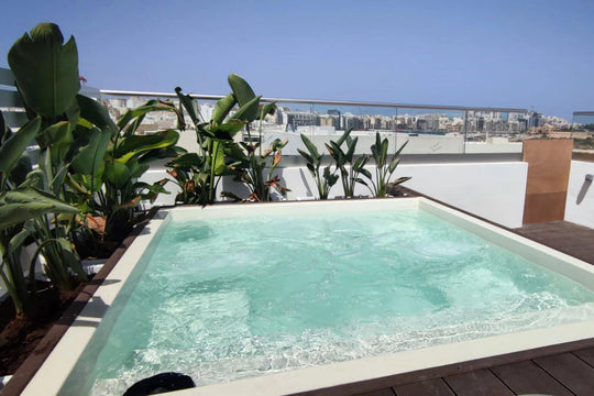 Glasfiberpool Thalia 390