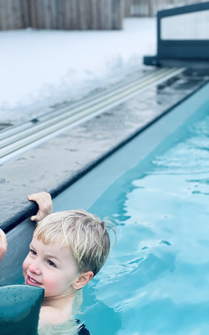 Kallbad och IR-bastu = sant!