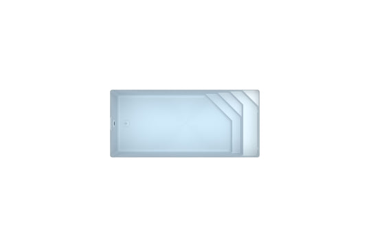 Glasfiberpool Familie