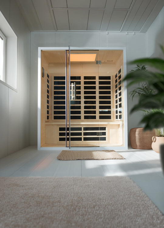Infrarød sauna til 3 personer - Nordic Relax 3P Carbon