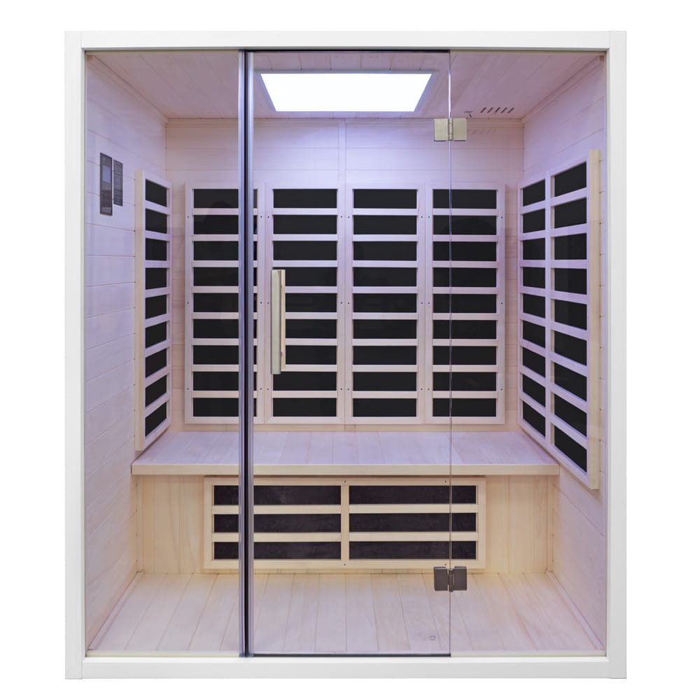 Infraröd bastu för 3 personer - Nordic Relax 3P Carbon