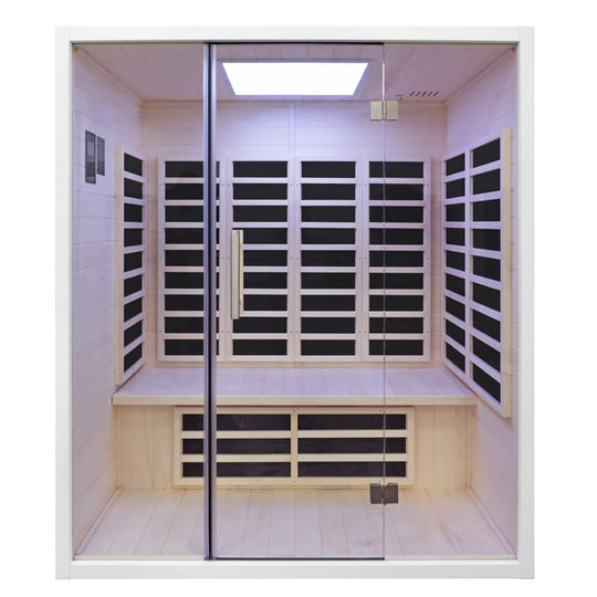 Infraröd bastu för 3 personer - Nordic Relax 3P Carbon